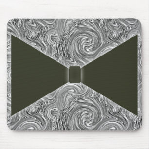 Black Bow Tie Mouse Pad