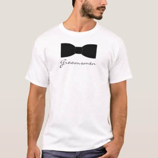 Black Bow Tie T-Shirt