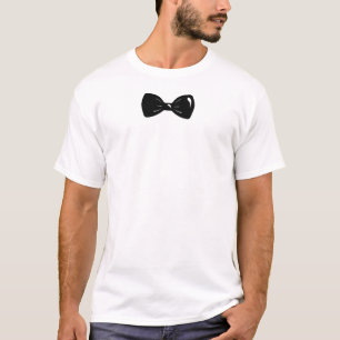 Black Bow Tie T-Shirt