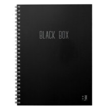 Black Box - Typography Notebook