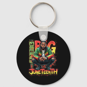 Black Boy Big Juneteenth Energy Pride Freedom Desi Key Ring
