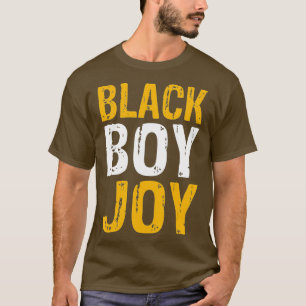 Black Boy Joy African American Black Pride T-Shirt