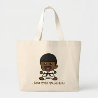 Black Boy's Karate Tote Bag