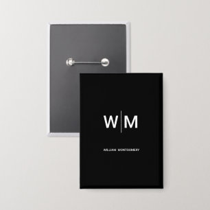 Black Branded Logo Corporate Business Company
