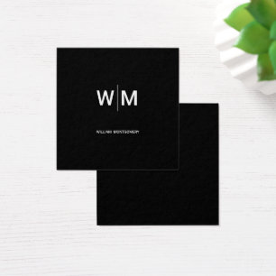 Black Branded Logo Corporate Business Company