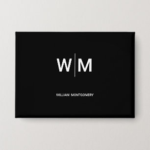 Black Branded Logo Corporate Business Company