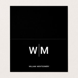 Black Branded Logo Corporate Business Company