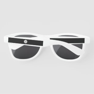 Black Branded Logo Corporate Business Company Ba Sunglasses