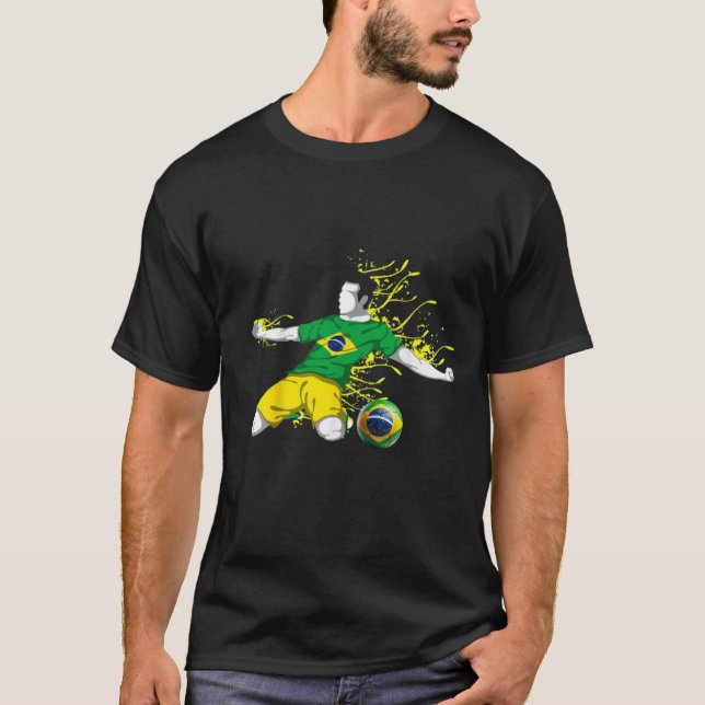 Black Brazil T-shirt 01 (Front)