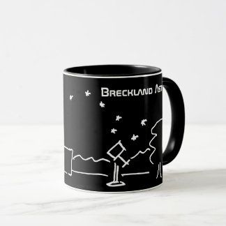 Black Breckland Astro Mug (with text)