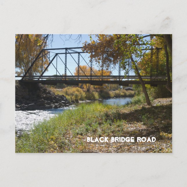Black Bridge Road, Paonia, CO Postcard (Front)