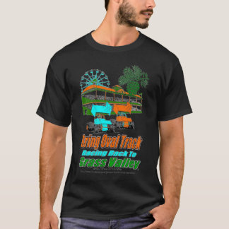 Black,Bring Oval Track Racing Back to Grass Valley T-Shirt