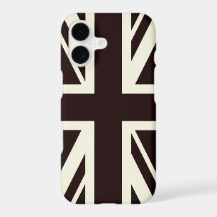 Black Britain flag cover