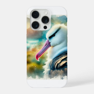Black Browed Albatross 071124AREF149 - Watercolor iPhone 15 Pro Case