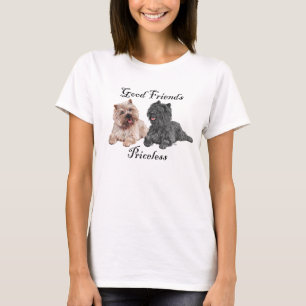 Black & Brown Cairn Terriers T-Shirt