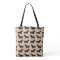 Black Brown Dachshunds All-Over-Print Tote Bag