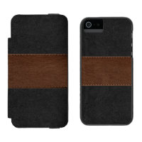 Black & Brown Vintage Leather Texture