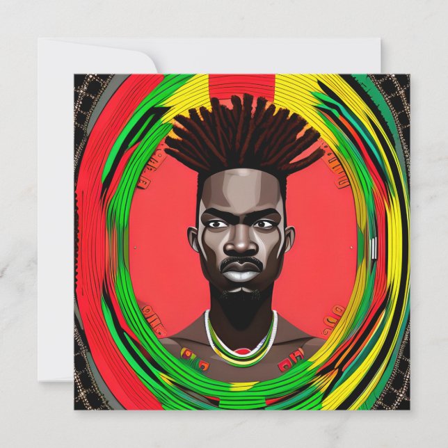 Black Bruh Melanin Dad Juneteenth King African Son (Front)