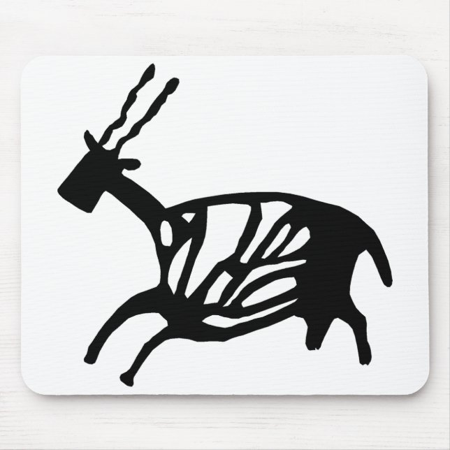 Black Buck Mousepad (Front)