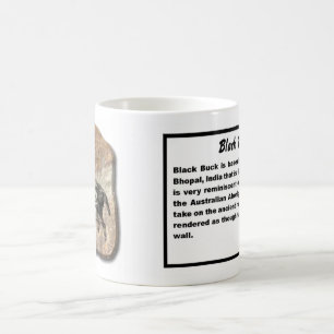 Black Buck - stone Coffee Mug