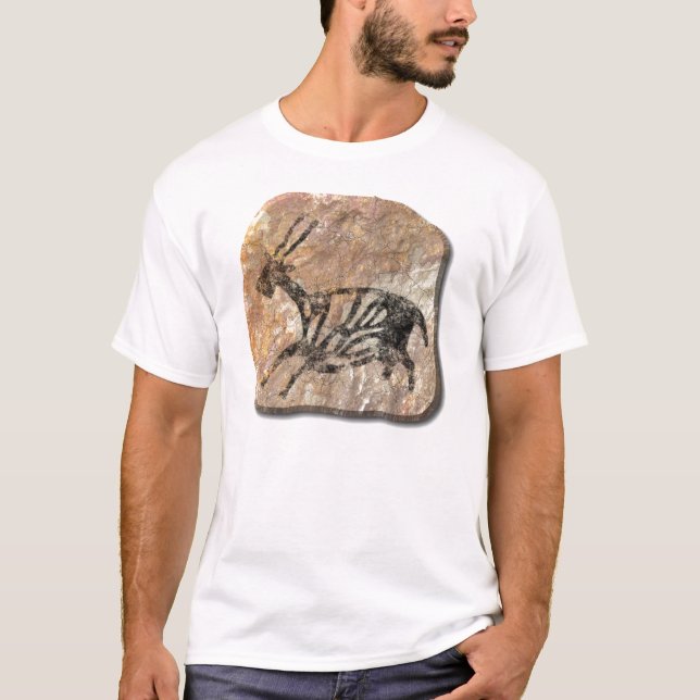 Black Buck - stone T-Shirt (Front)