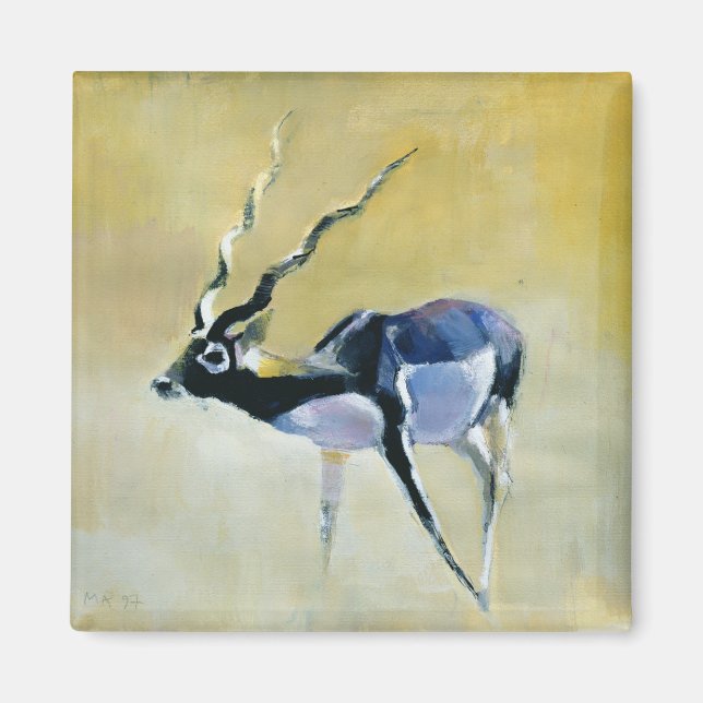 Black Buck Velavadar 1997 Magnet (Front)