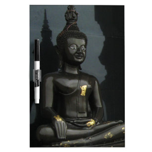 Black Buddha ... Nong Khai, Isaan, Thailand Dry Erase Board