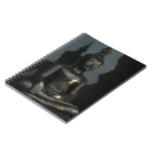 Black Buddha ... Nong Khai, Isaan, Thailand Notebook