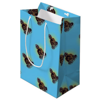 Black Buddha Power Medium Gift Bag