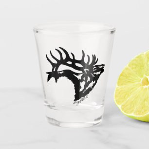 Black Bull Elk Shot Glass
