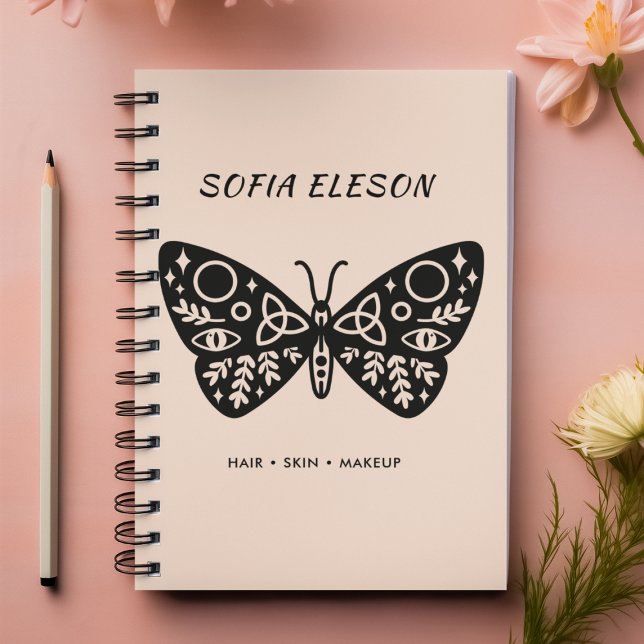 Black Butterfly & Blush Pink Business Appointment  Planner (Creator Uploaded)