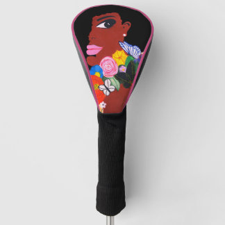 Black Butterfly Golf Head Cover
