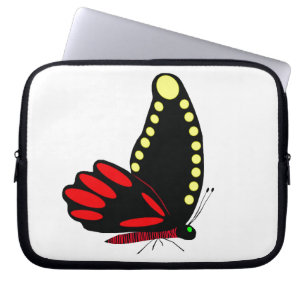 Black Butterfly Laptop Sleeve