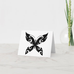 Black Butterfly Note Cards