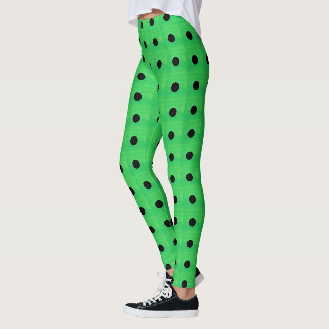 Black Button Leggings (Left)