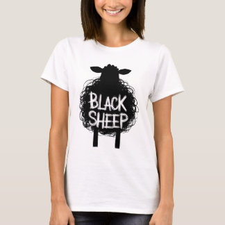 Black Button: Unique T-Shirt
