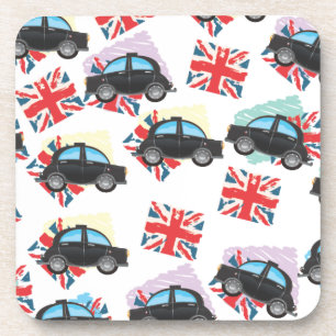 black cab coaster
