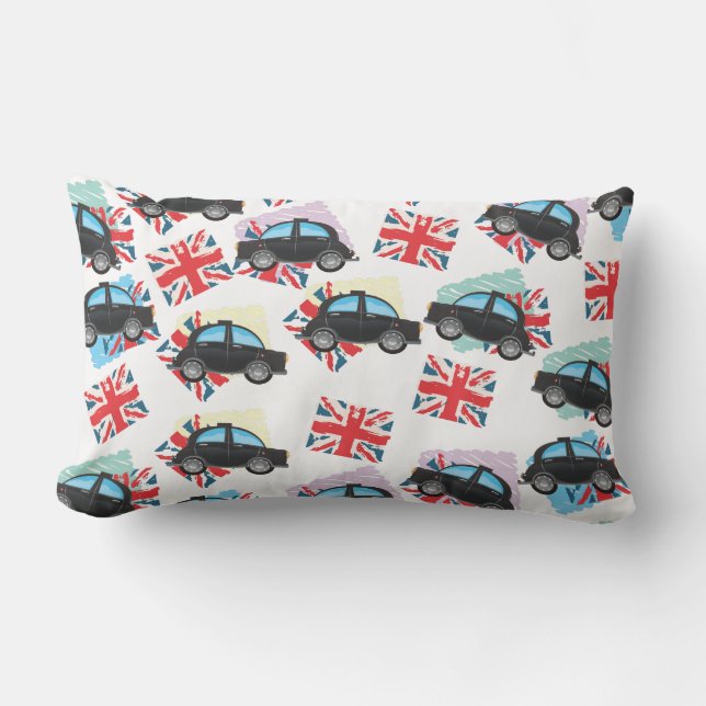 black cab lumbar cushion (Front)
