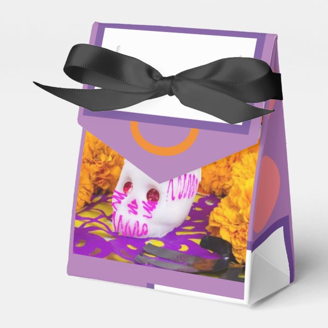 Black Calaberita Favour Box (Front Side)