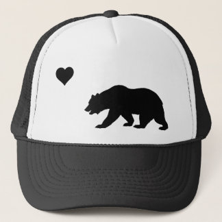 Black California Love Trucker Hat