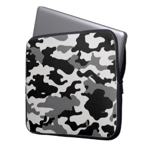 BLACK CAMO - Electronics Bag