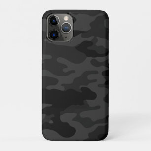 Black Camouflage iPhone 11 Pro Case