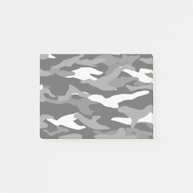 Black camouflage post-it notes (Front)