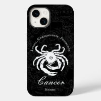 Black Cancer Zodiac Astrology Personality Custom