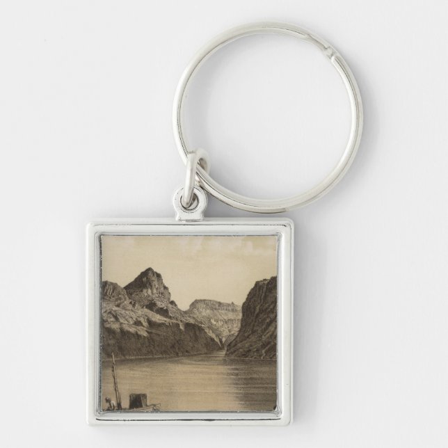 Black Canon, Colorado River Key Ring (Front)
