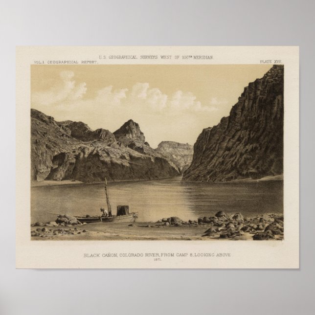 Black Canon, Colorado River Poster (Front)
