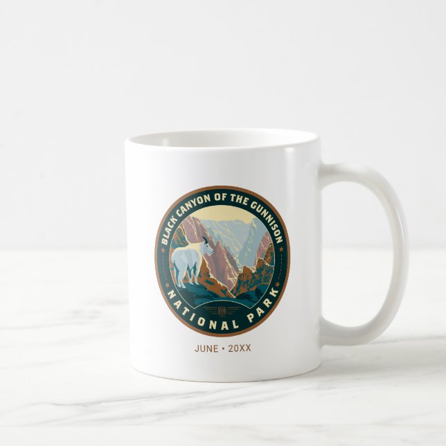 Black Canyon National Park Coffee Mug (Right)