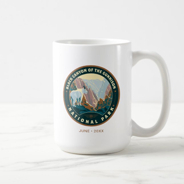 Black Canyon National Park Coffee Mug (Right)
