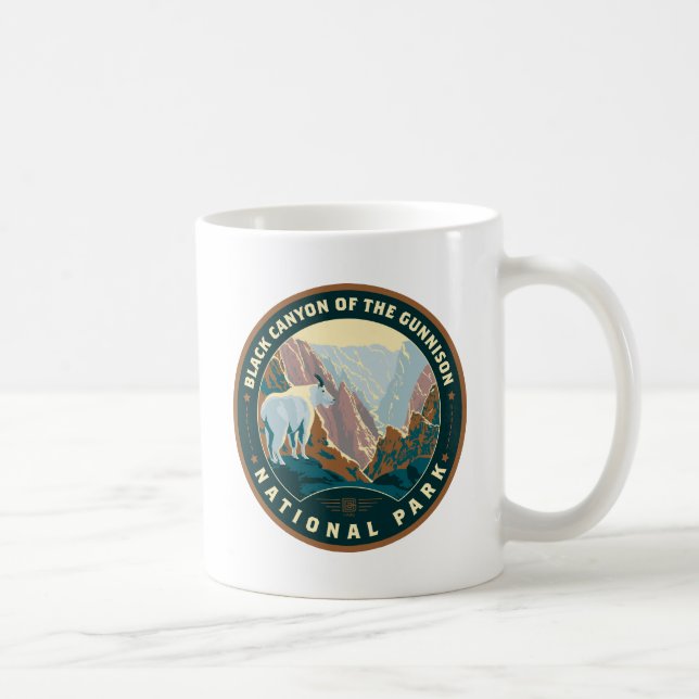 Black Canyon National Park Coffee Mug (Right)