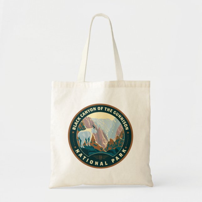 Black Canyon National Park Tote Bag (Front)